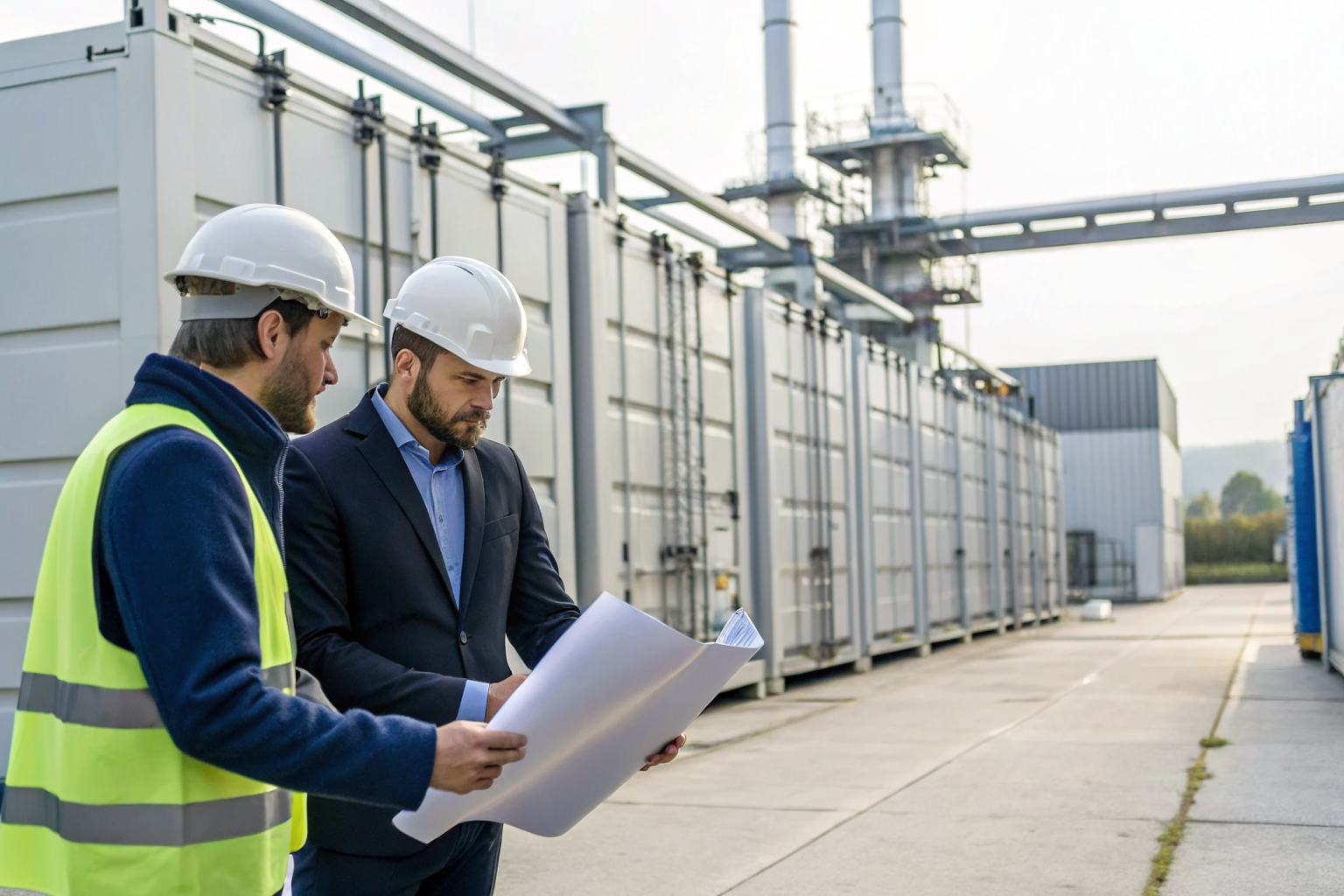 Planning modular IBC system expansion with site preparation focus.
