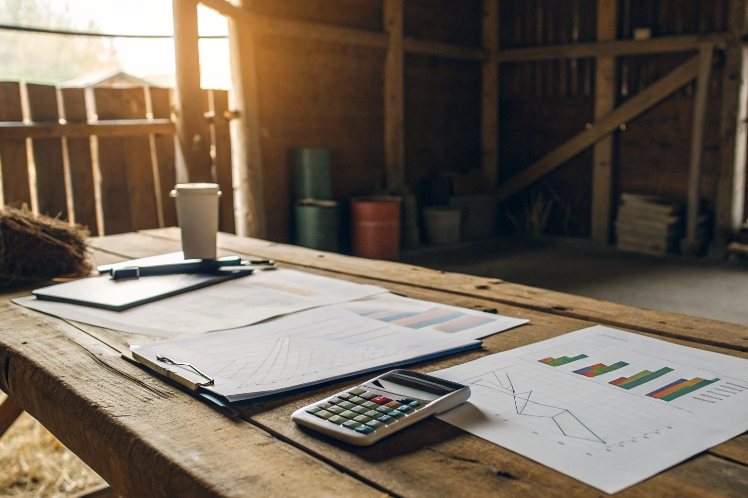 Cost analysis documents for SPCC compliance on a desk.