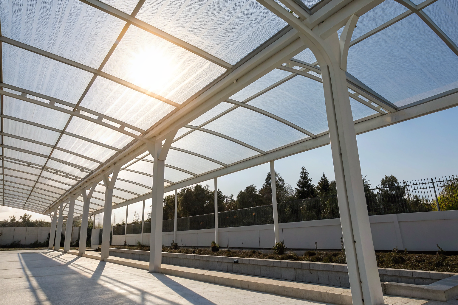 UV-resistant materials under prolonged sun exposure.
